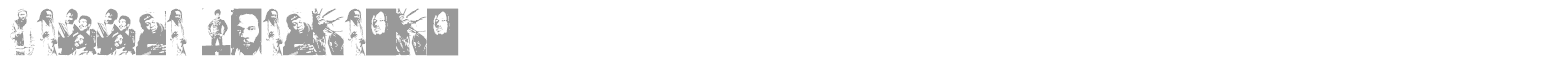 Reggae Greatest font preview